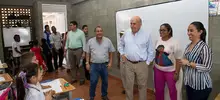 Alcalde Armitage verificó avances de obras infraestructura vial, deportiva y educativa en la comuna 7 47