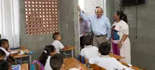 Alcalde Armitage verificó avances de obras infraestructura vial, deportiva y educativa en la comuna 7 52