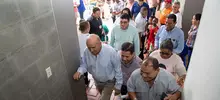 Alcalde Armitage verificó avances de obras infraestructura vial, deportiva y educativa en la comuna 7 54