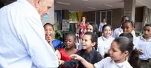 Alcalde Armitage verificó avances de obras infraestructura vial, deportiva y educativa en la comuna 7 56