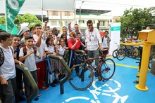 Con nuevos bici parqueaderos alcaldía de Cali promueve el cuidado del ambiente y la movilidad sostenible 5