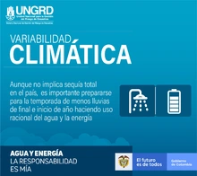 Por variabilidad climática se registran lluvias en tiempo seco 1