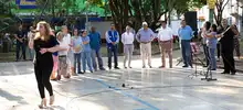 El alcalde en los barrios: Armitage recorrió obras que se entregaron en la comuna 19 11