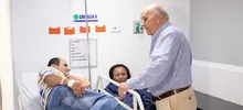 Líderes comunitarios validan gestión del alcalde Armitage en el hospital Carlos Carmona Montoya