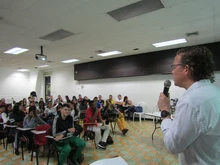 Los estudiantes también conocieron el proceso que lleva a Cali a ser una ciudad-distrito