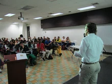 Los estudiantes también conocieron el proceso que lleva a Cali a ser una ciudad-distrito