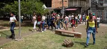 200 habitantes de Los Lagos 1 cruzaron fronteras invisibles 