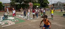 200 habitantes de Los Lagos 1 cruzaron fronteras invisibles 
