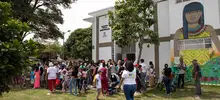 200 habitantes de Los Lagos 1 cruzaron fronteras invisibles 