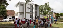 200 habitantes de Los Lagos 1 cruzaron fronteras invisibles 