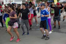La primera Ciclovida del año subió la temperatura con actividad física, deporte y diversión