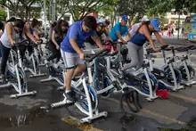 La primera Ciclovida del año subió la temperatura con actividad física, deporte y diversión
