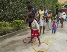 Pacientes de primera infancia del Centro de Salud de Potrero Grande cambiaron de medicamento: la risa fue su cura