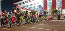 Más de 25.000 caleños asistieron a la primera Ciclovida nocturna del año