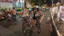 Más de 25.000 caleños asistieron a la primera Ciclovida nocturna del año