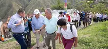 Alcalde Armitage corrobora avances del progreso social en la parte alta de la comuna 1