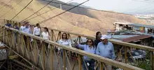 Alcalde Armitage corrobora avances del progreso social en la parte alta de la comuna 1