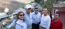 Alcalde Armitage corrobora avances del progreso social en la parte alta de la comuna 1