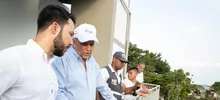 Alcalde Armitage corrobora avances del progreso social en la parte alta de la comuna 1