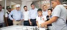 Alcalde Armitage corrobora avances del progreso social en la parte alta de la comuna 1