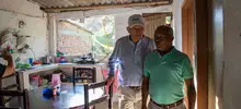 Alcalde Armitage corrobora avances del progreso social en la parte alta de la comuna 1