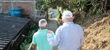 Alcalde Armitage corrobora avances del progreso social en la parte alta de la comuna 1