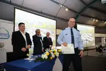 Los Agentes de Tránsito y Transporte celebraron los  46 años de servicio a Cali con amor