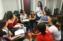 Fortalecen preparación para recibir a los niños y a las niñas del programa de atención a la primera infancia