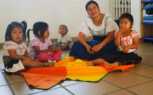 Miriam Morales,  la profe kichwa que cuida a la niñez y su cultura