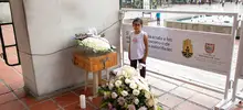 Alcaldía de Cali honró la memoria del ‘Paisita’ con una misa en el CAM