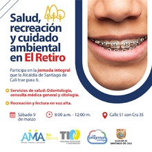 Este sábado 9 de marzo, Alcaldía de Cali lleva la oferta institucional al barrio El Retiro