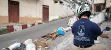 26 toneladas de escombros se retiraron de la quebrada Isabel Pérez