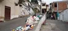 26 toneladas de escombros se retiraron de la quebrada Isabel Pérez