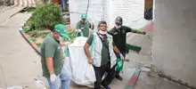 26 toneladas de escombros se retiraron de la quebrada Isabel Pérez