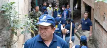 26 toneladas de escombros se retiraron de la quebrada Isabel Pérez