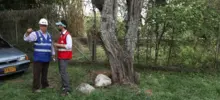 Vía a Pance adelanta estabilización de taludes