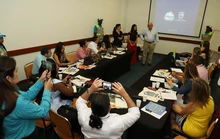 Intercambio Col-col Gestores de Paz y Cultura Ciudadana: cuando uno enseña, dos aprenden.