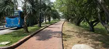 Secretario de Infraestructura exige a contratista del parque lineal acelerar trabajos