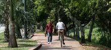 Secretario de Infraestructura exige a contratista del parque lineal acelerar trabajos