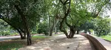 Secretario de Infraestructura exige a contratista del parque lineal acelerar trabajos