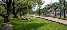 Secretario de Infraestructura exige a contratista del parque lineal acelerar trabajos
