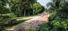 Secretario de Infraestructura exige a contratista del parque lineal acelerar trabajos