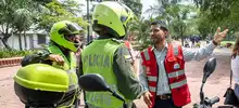 Secretario de Infraestructura exige a contratista del parque lineal acelerar trabajos