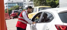 Secretario de Infraestructura exige a contratista del parque lineal acelerar trabajos