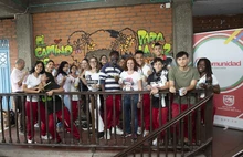 La Pintatón de Mi Comunidad es Escuela llenó de color y alegría a la IEO Desepaz