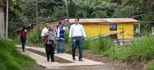 Habitantes de Felidia se benefician con obras de alcantarillado y mejoramiento de la PTARD 1