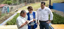 Habitantes de Felidia se benefician con obras de alcantarillado y mejoramiento de la PTARD 9