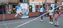 Festival Deportivo de la Secretaría del Deporte y la Recreación: diversión en la comuna 11 