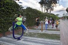 Caleños le apuestan a la actividad física con los biosaludables