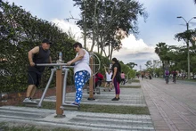 Caleños le apuestan a la actividad física con los biosaludables